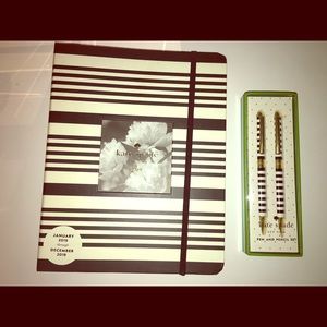 Kate spade 2019 organizer with Pen/pencil set